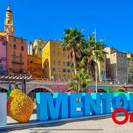 Apartamento Superbe 2 Pieces Avec Clim, Parking Et Wifi - Fr-1-647-22 Menton